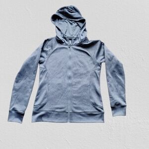 Under Armour Storm Hoodie Women’s Medium Gray Zip-Up Water-Repellent